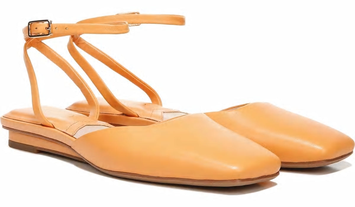 Franco Jolee Flat - Cantaloupe Leather