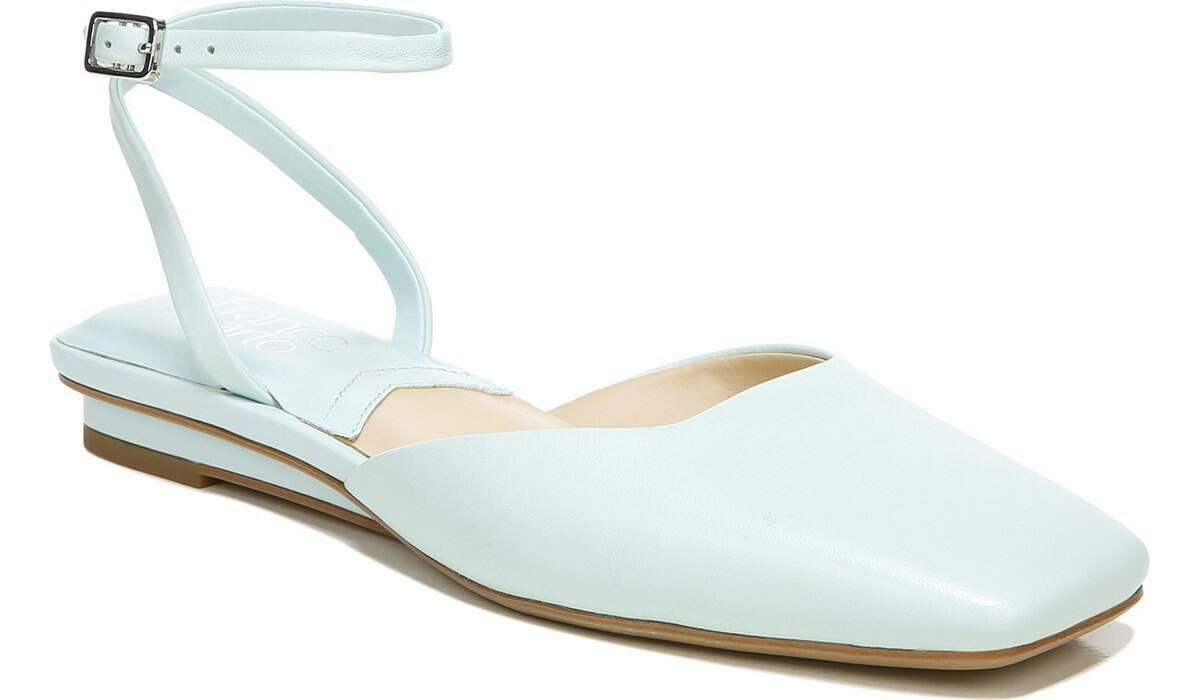 Franco Jolee Flat - Mint Leather