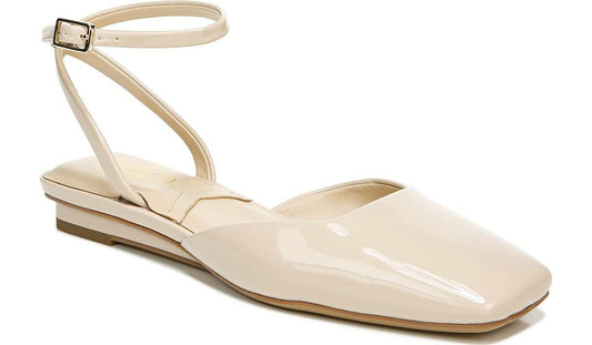 Franco Jolee Flat - Nude Faux Leather