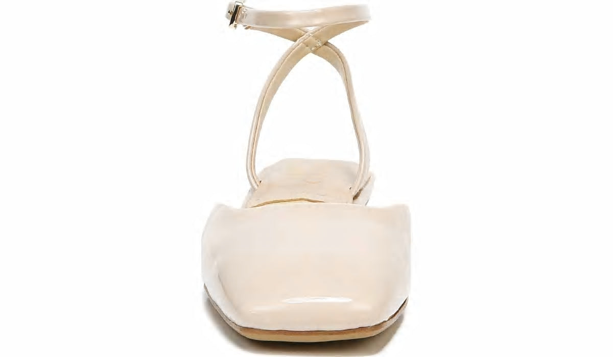 Franco Jolee Flat - Nude Faux Leather