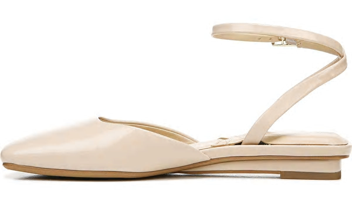 Franco Jolee Flat - Nude Faux Leather