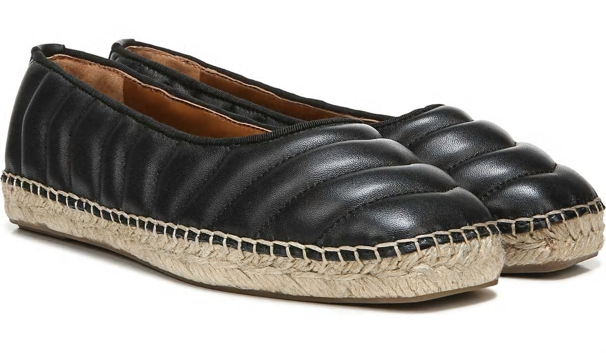 Franco Kiya Slip On - Black Leather
