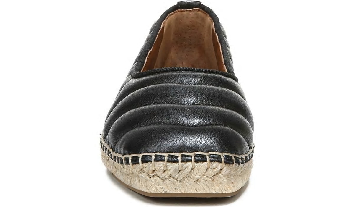 Franco Kiya Slip On - Black Leather