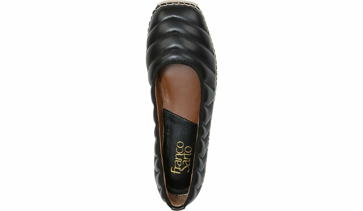 Franco Kiya Slip On - Black Leather