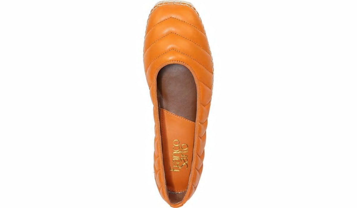 Franco Kiya Slip On - Orange Leather