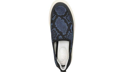 Franco Lin Platform Slip On Sneaker - Blue Fabric