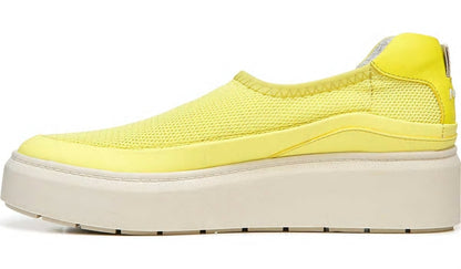Franco Lin Platform Slip On Sneaker - Yellow Fabric
