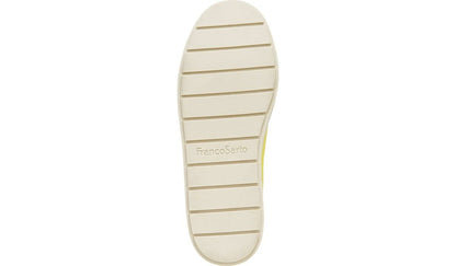 Franco Lin Platform Slip On Sneaker - Yellow Fabric