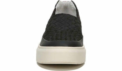 Franco Lin 2 Platform Slip On Sneaker - Black Mesh Weave