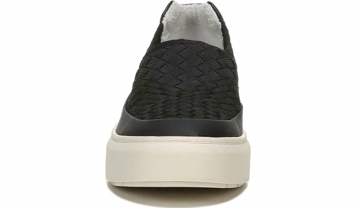 Franco Lin 2 Platform Slip On Sneaker - Black Mesh Weave