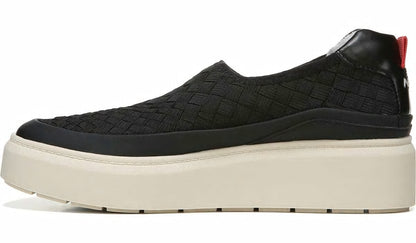 Franco Lin 2 Platform Slip On Sneaker - Black Mesh Weave
