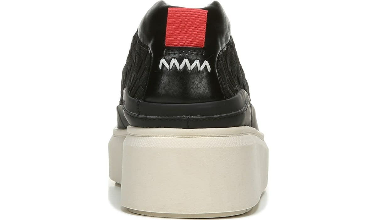 Franco Lin 2 Platform Slip On Sneaker - Black Mesh Weave