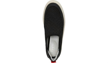 Franco Lin 2 Platform Slip On Sneaker - Black Mesh Weave