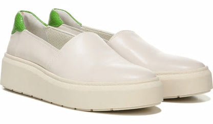Franco Lodi 2 Platform Slip On Sneaker - Putty Snake Print Faux Leather