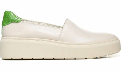 Franco Lodi 2 Platform Slip On Sneaker - Putty Snake Print Faux Leather