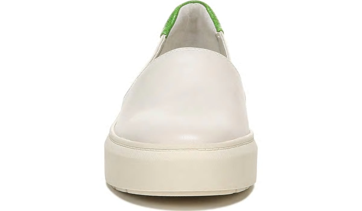Franco Lodi 2 Platform Slip On Sneaker - Putty Snake Print Faux Leather