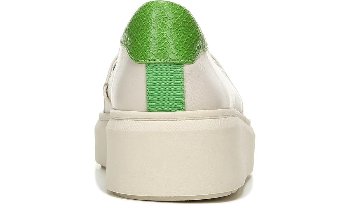 Franco Lodi 2 Platform Slip On Sneaker - Putty Snake Print Faux Leather
