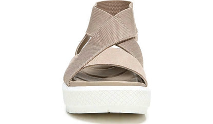Franco Niko Platform Sandal - Summer Beige Suede