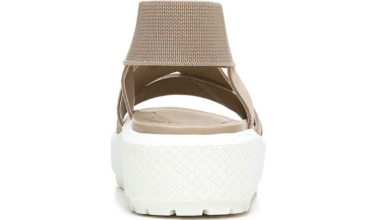 Franco Niko Platform Sandal - Summer Beige Suede