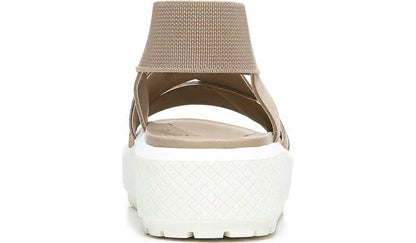 Franco Niko Platform Sandal - Summer Beige Suede