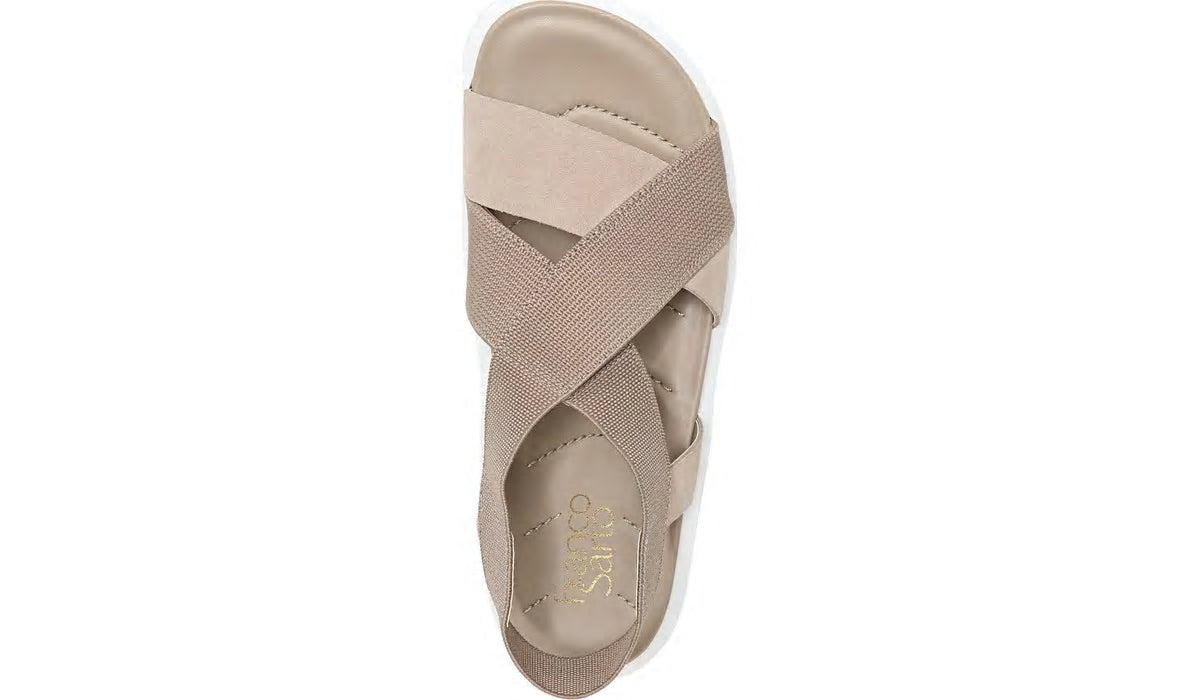 Franco Niko Platform Sandal - Summer Beige Suede