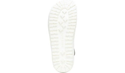 Franco Niko Platform Sandal - Black Grey Leather