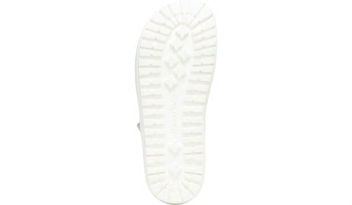 Franco Niko Platform Sandal - Light Blue Leather