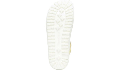 Franco Niko Platform Sandal - Light Yellow Leather