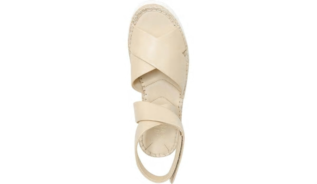 Franco Brock Platform Sandal - Beige Leather