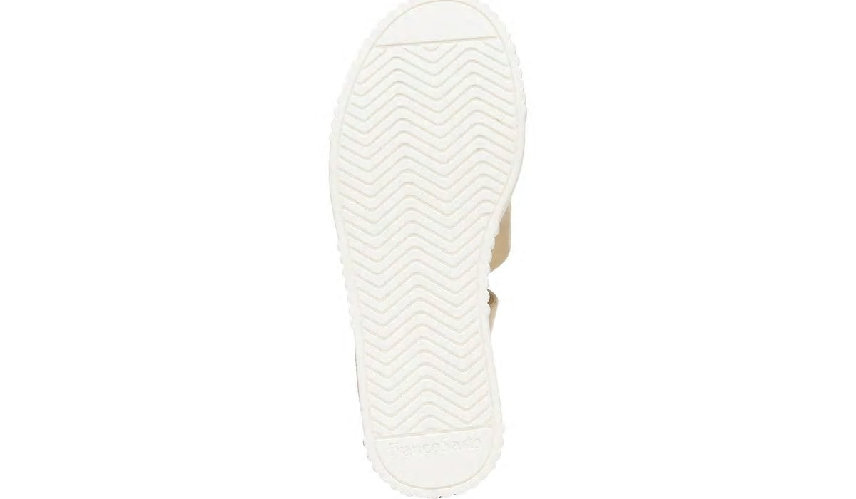 Franco Brock Platform Sandal - Beige Leather