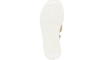 Franco Brock Platform Sandal - Beige Leather
