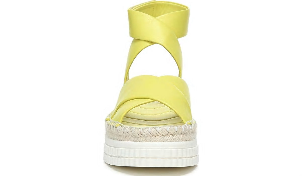 Franco Brock Platform Sandal - Limeade Leather
