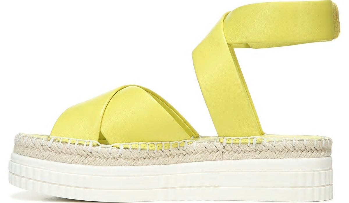 Franco Brock Platform Sandal - Limeade Leather