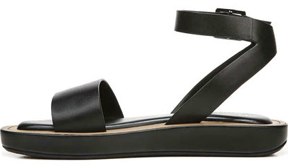 Franco Eden Platform Sandal - Black Leather
