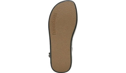Franco Eden Platform Sandal - Black Leather