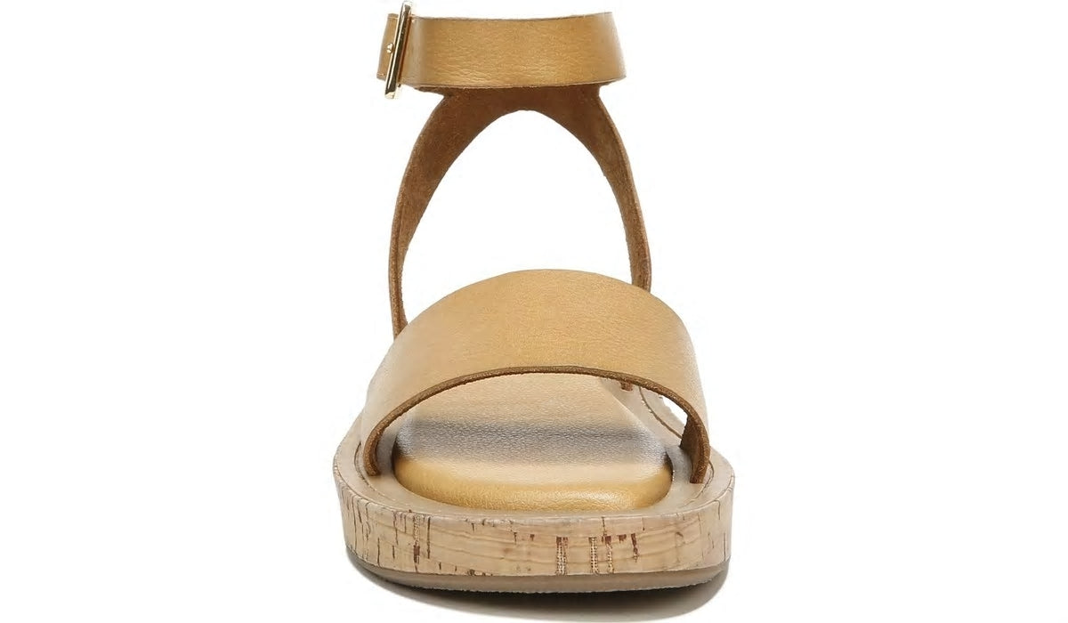 Franco Eden Platform Sandal - Camel Leather
