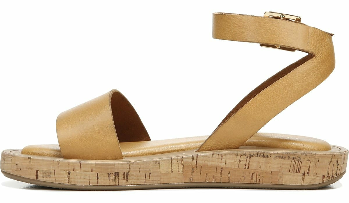 Franco Eden Platform Sandal - Camel Leather