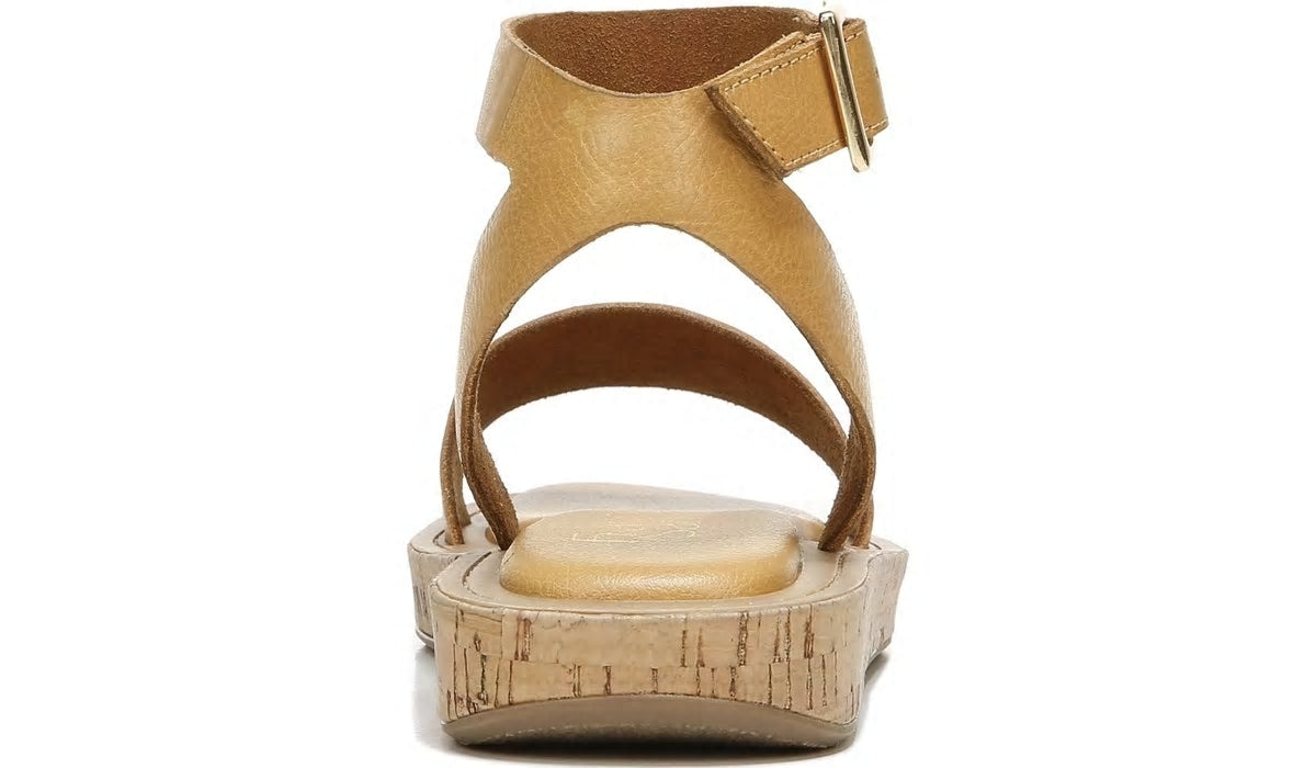 Franco Eden Platform Sandal - Camel Leather