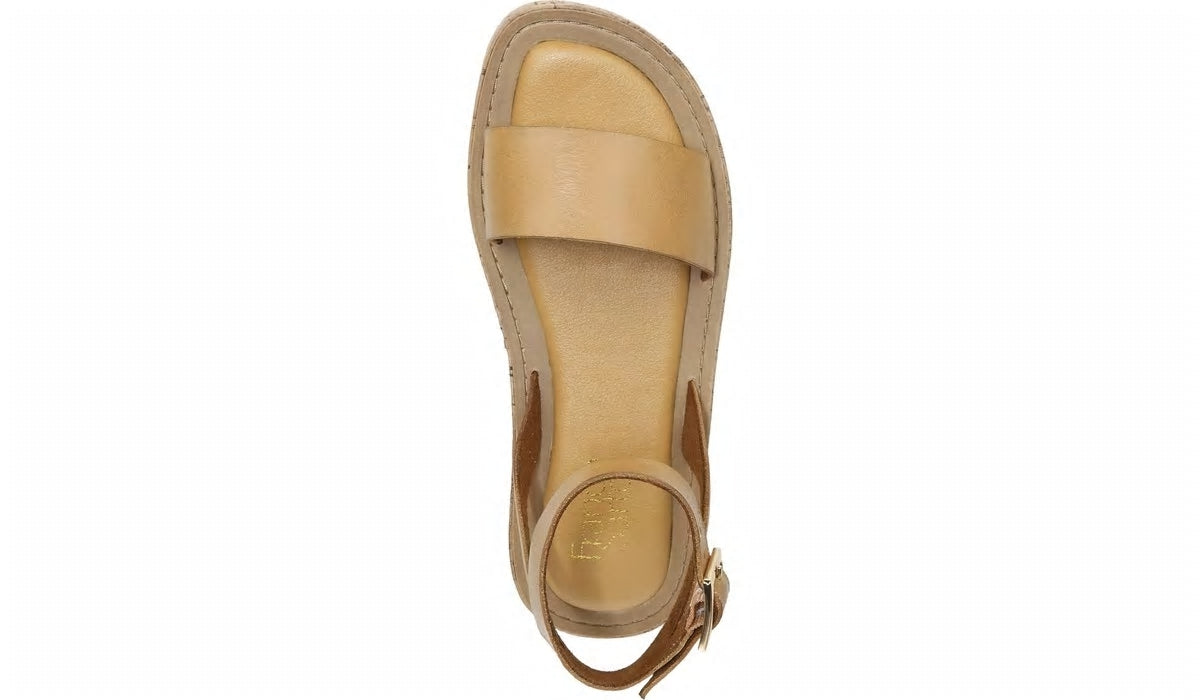 Franco Eden Platform Sandal - Camel Leather