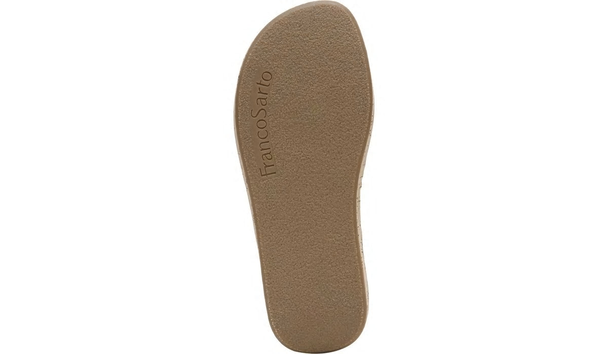 Franco Eden Platform Sandal - Camel Leather