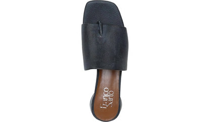 Franco Loran Sandal - Black Leather