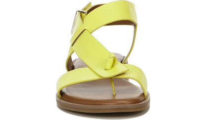 Franco Glenni Sandal - Limeade Snake Faux Leather