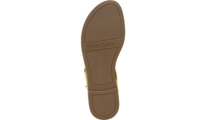 Franco Glenni Sandal - Limeade Snake Faux Leather