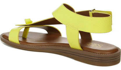 Franco Glenni Sandal - Limeade Snake Faux Leather