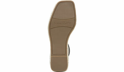 Franco Camera Espadrille Wedge Sandal - Leopard Calf Hair