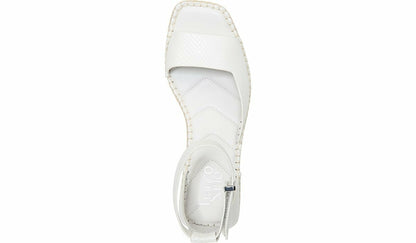 Franco Camera Espadrille Wedge Sandal - Putty Snake Print Faux Leather