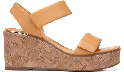 Franco Sweety Platform Wedge Sandal - Cantaloupe Leather