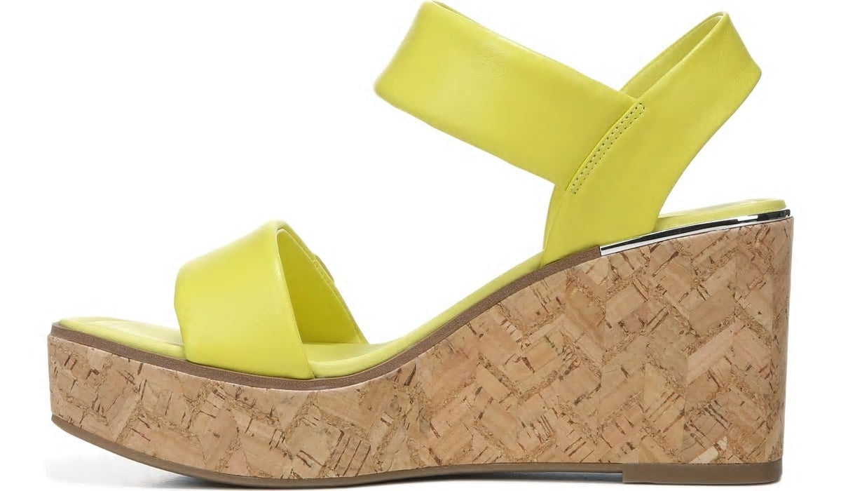 Franco Sweety Platform Wedge Sandal - Limeade Leather
