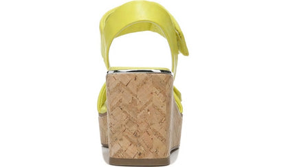 Franco Sweety Platform Wedge Sandal - Limeade Leather