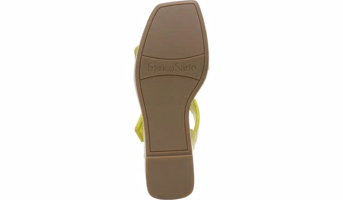 Franco Sweety Platform Wedge Sandal - Limeade Leather